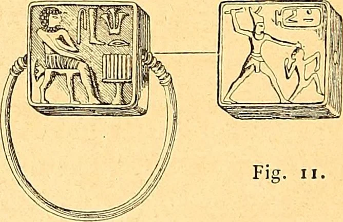 An illustration from La gravure en pierres fines : camées et intailles, 1894, leaf 41