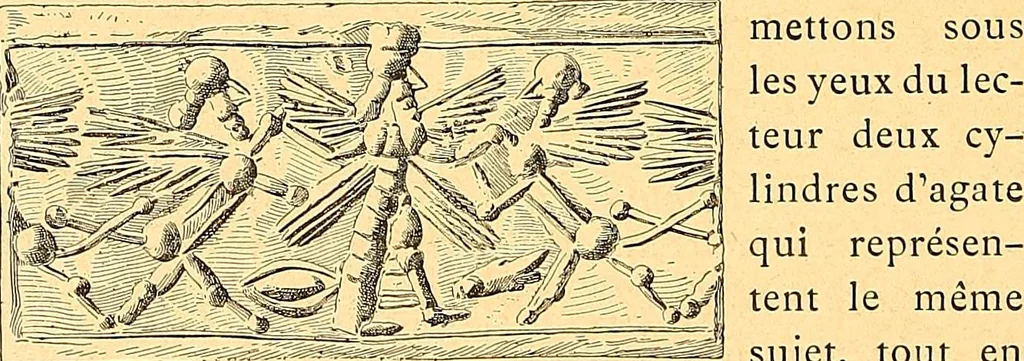 An illustration from La gravure en pierres fines : camées et intailles, 1894, leaf 45