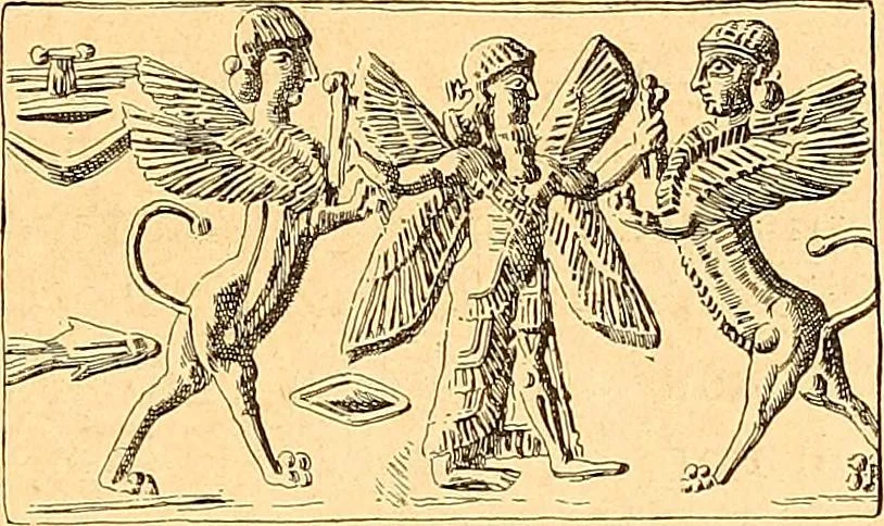 An illustration from La gravure en pierres fines : camées et intailles, 1894, leaf 46
