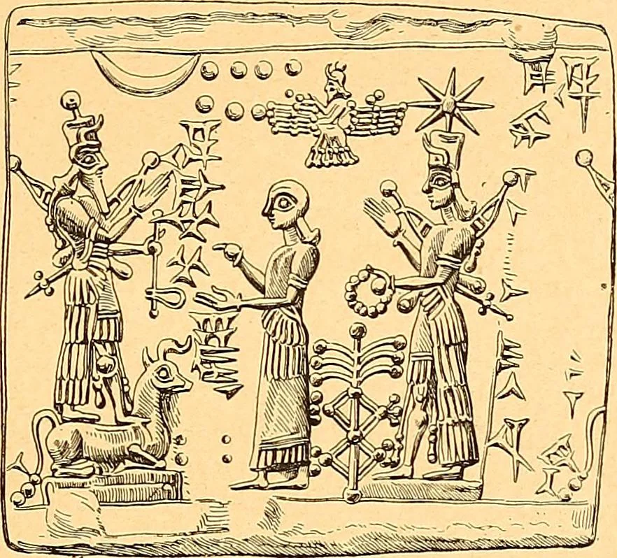 An illustration from La gravure en pierres fines : camées et intailles, 1894, leaf 54