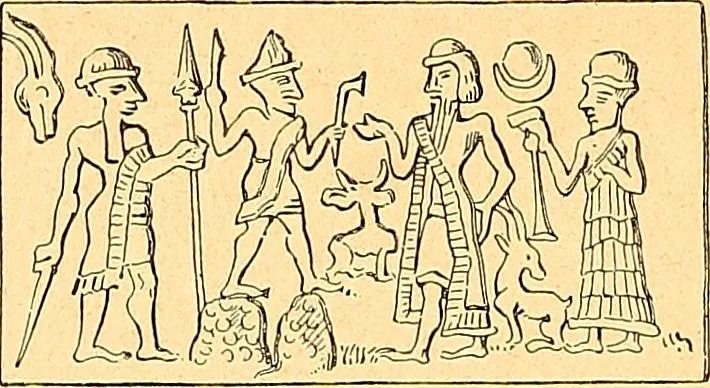 An illustration from La gravure en pierres fines : camées et intailles, 1894, leaf 63