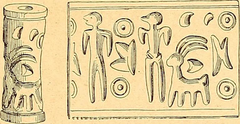 An illustration from La gravure en pierres fines : camées et intailles, 1894, leaf 78