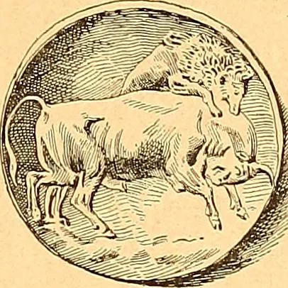 An illustration from La gravure en pierres fines : camées et intailles, 1894, leaf 94