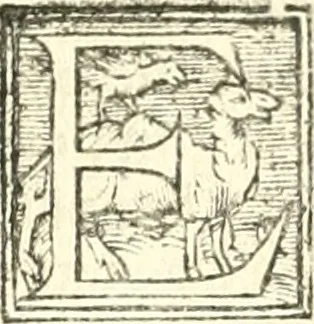 An illustration from L'agriculture et maison rustique; en laquelle est contenu tout ce qui peut estre requis, pour bastir maison champestre, nourrir & medeciner bestiail & volaille de toutes fortes, dresser iardins ... entretenir les prez, viuiers & estangs ... Plus vn bref recueil de la chasse & de la fauconnerie, 1564, leaf 107