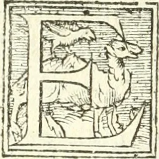An illustration from L'agriculture et maison rustique; en laquelle est contenu tout ce qui peut estre requis, pour bastir maison champestre, nourrir & medeciner bestiail & volaille de toutes fortes, dresser iardins ... entretenir les prez, viuiers & estangs ... Plus vn bref recueil de la chasse & de la fauconnerie, 1564, leaf 163