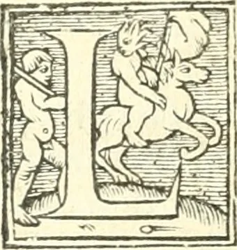 An illustration from L'agriculture et maison rustique; en laquelle est contenu tout ce qui peut estre requis, pour bastir maison champestre, nourrir & medeciner bestiail & volaille de toutes fortes, dresser iardins ... entretenir les prez, viuiers & estangs ... Plus vn bref recueil de la chasse & de la fauconnerie, 1564, leaf 177