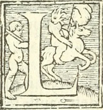 An illustration from L'agriculture et maison rustique; en laquelle est contenu tout ce qui peut estre requis, pour bastir maison champestre, nourrir & medeciner bestiail & volaille de toutes fortes, dresser iardins ... entretenir les prez, viuiers & estangs ... Plus vn bref recueil de la chasse & de la fauconnerie, 1564, leaf 247