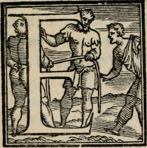An illustration from La guerra fatta da christiani contra barbari per la ricuperatione del sepolcro di Christo et della Givdea, 1549, leaf 187