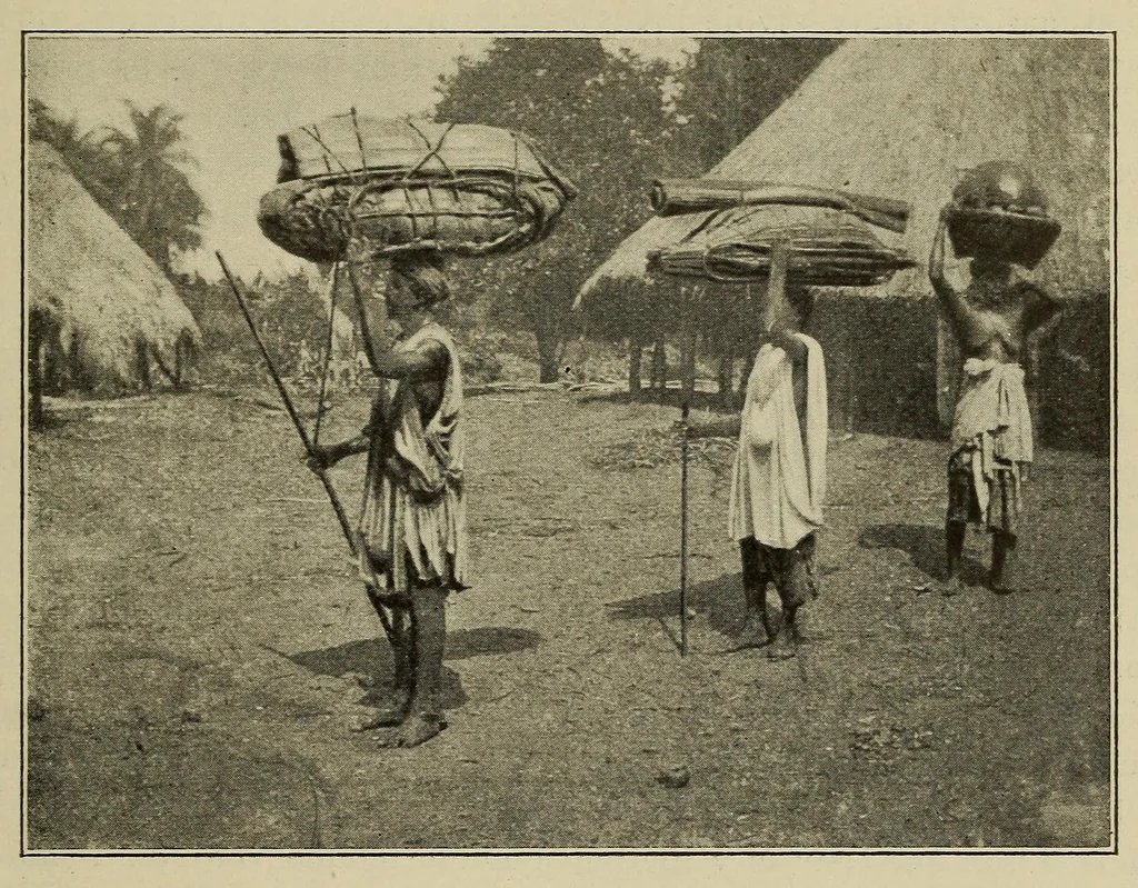 An illustration from La Guinée française: races, religions, coutumes, production, commerce, 1907, leaf 145