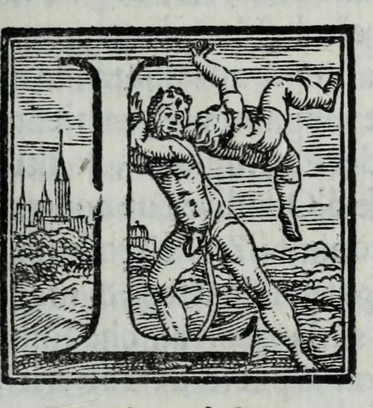 An illustration from La historia della città di Parma, et la descrittione del fivme Parma, 1591, leaf 399