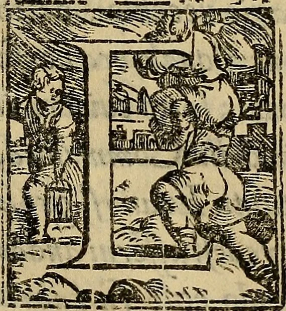 An illustration from La historia di Crema, 1566, leaf 134