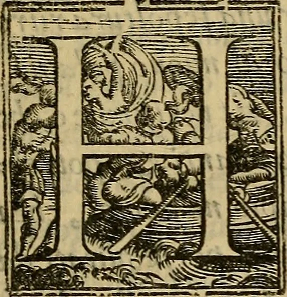 An illustration from La historia di Crema, 1566, leaf 18