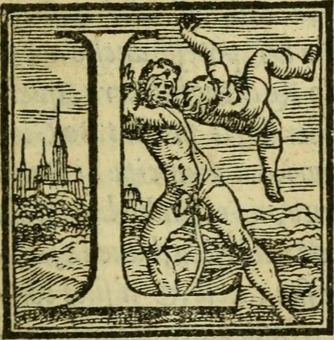 An illustration from La historia d'Italia ...: nuouamente rescontrata con tutti gli altri historici & auttori, che dell'istesse cose habbiano scritto: & ornata in margine con l'annotationi de' riscontri fatti da Thomaso Porcacchi da Castiglione Arretino. Con un Guidicio fatto dal medesimo, per discoprir tutte le bellezze di questa Historia: & una Raccolta di tutte le sententie sparse per l'opera: et con due tauole: una de gli auttori citati in margine; & l'altra delle cose notabili, 1574, leaf 1072