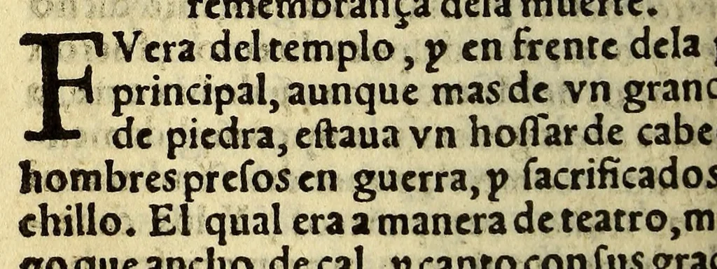 An illustration from La historia general de las Indias, y todo lo acaescido enellas dende que se ganaron hasta agora. ; y La conquista de Mexico, y dela Nueua España, 1554, leaf 240