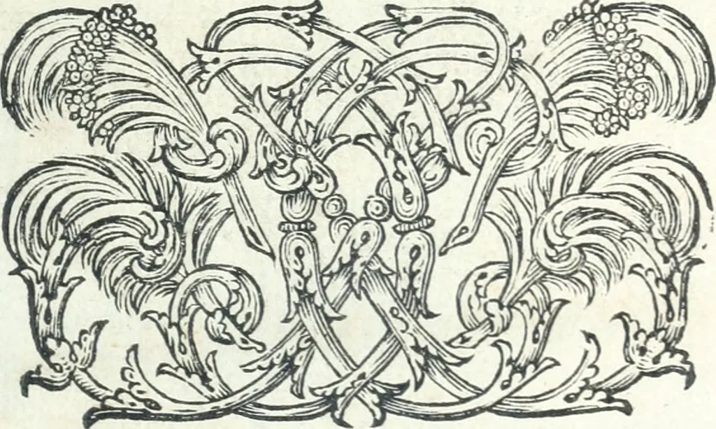 An illustration from La Jurisprudence du célèbre conseiller et jursiconsulte Guy Pape, dans ses décisions : Avec plusieurs remarques importantes, dans lesquelles sont entr'autres, employez plus de sept cens arrests du Parlement de Grenoble ..., 1692, leaf 6