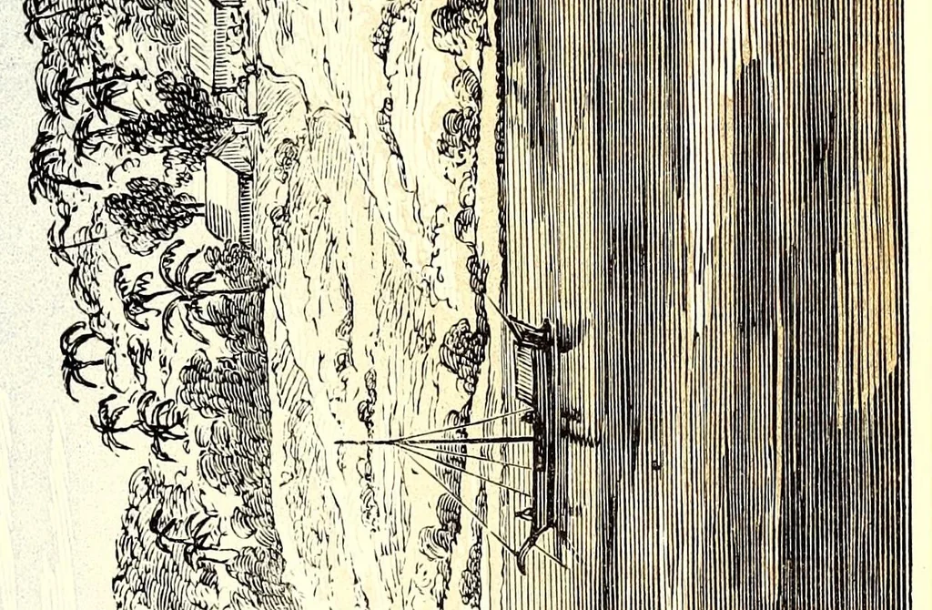 An illustration from The lake regions of Central Africa : a picture of exploration, 1860, leaf 57