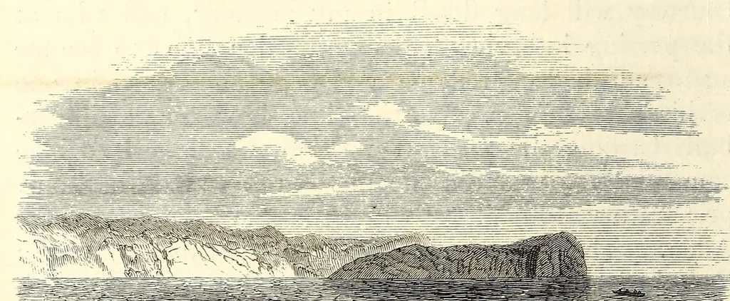An illustration from The lake regions of Central Africa : a picture of exploration, 1860, leaf 410