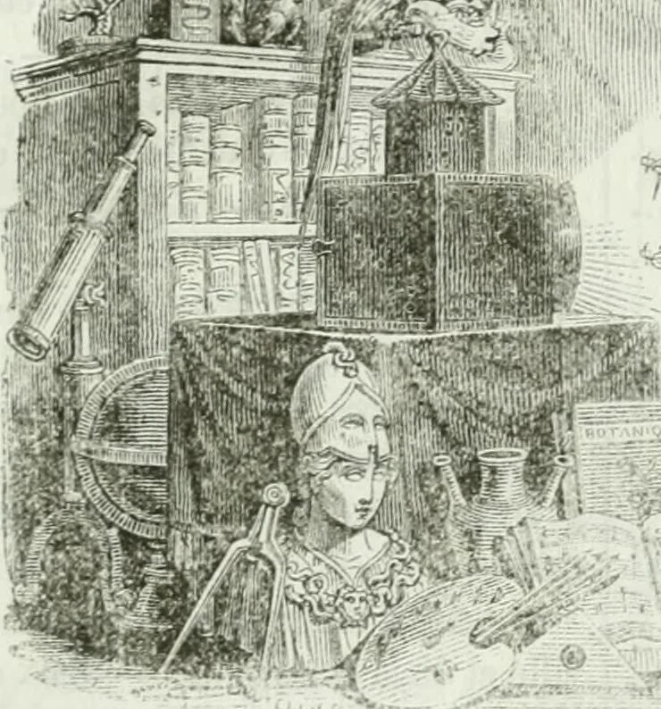 An illustration from La Lanterne magique : journal des choses curieuses et amusantes, 1833, leaf 100