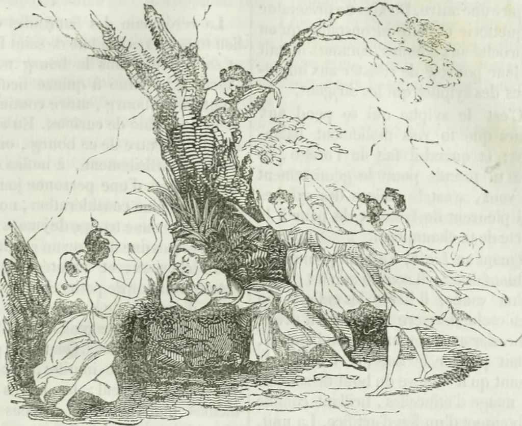An illustration from La Lanterne magique : journal des choses curieuses et amusantes, 1833, leaf 116