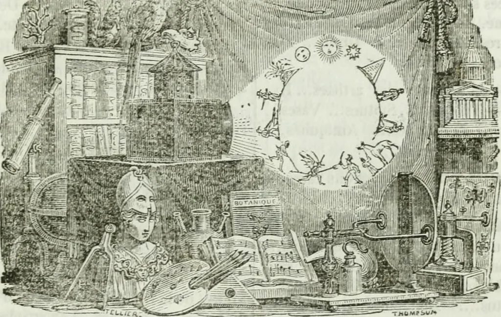 An illustration from La Lanterne magique : journal des choses curieuses et amusantes, 1833, leaf 164