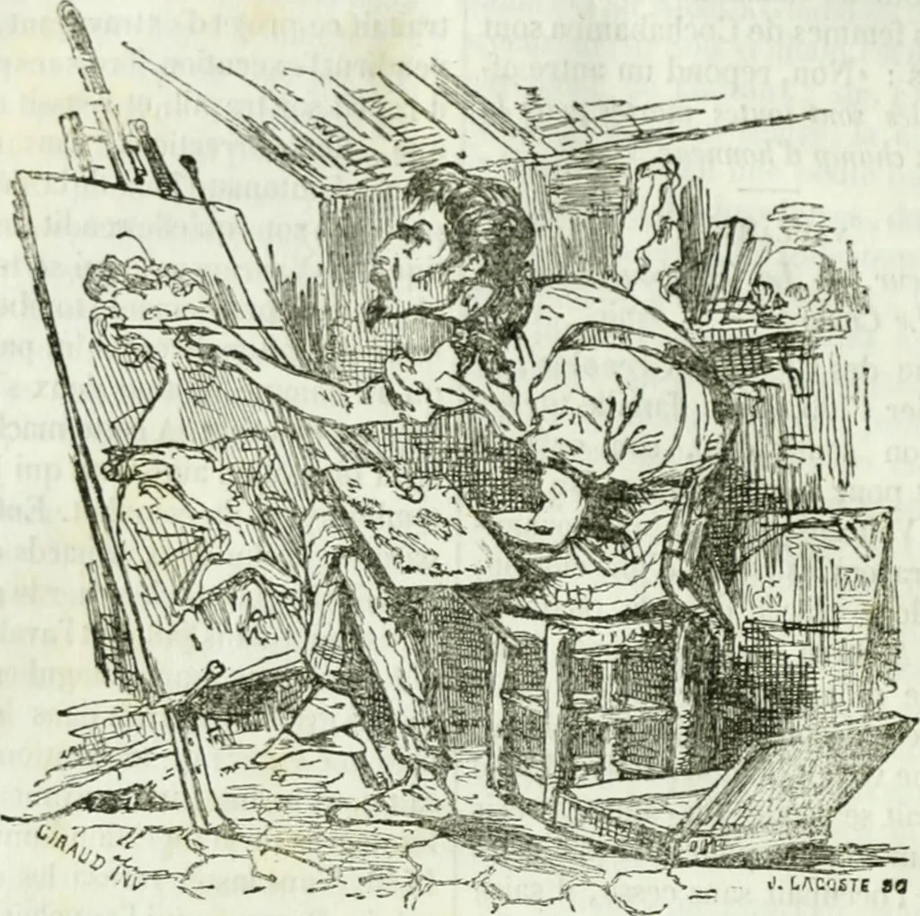 An illustration from La Lanterne magique : journal des choses curieuses et amusantes, 1833, leaf 171