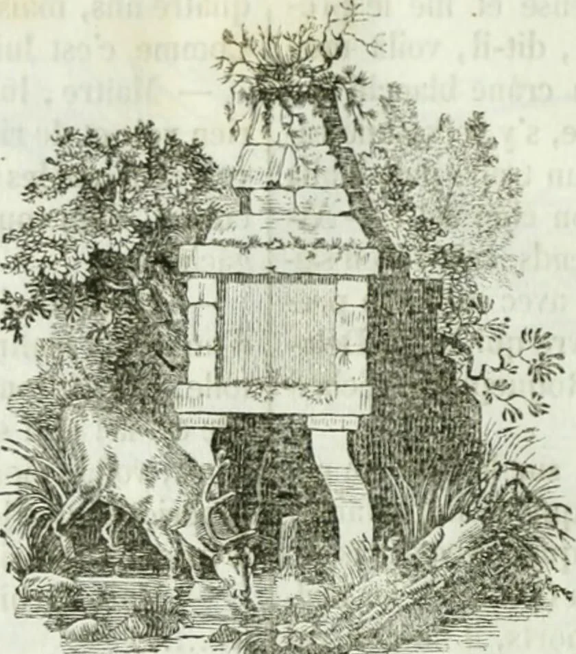 An illustration from La Lanterne magique : journal des choses curieuses et amusantes, 1833, leaf 173