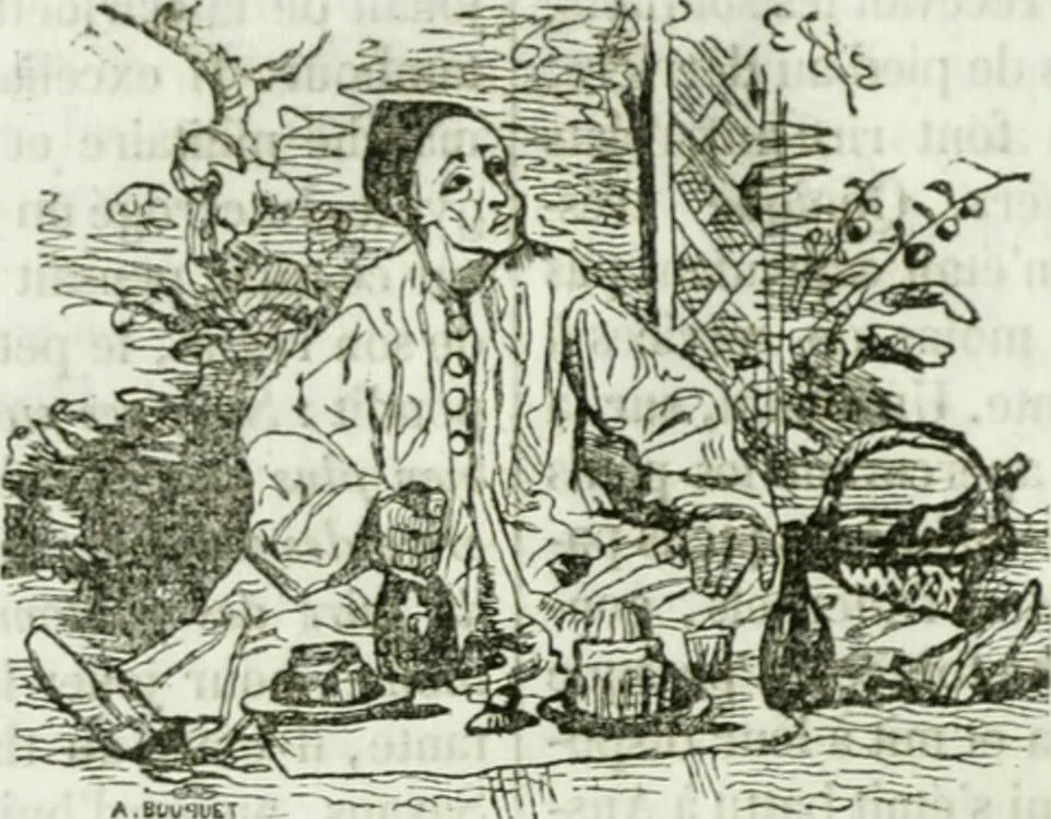 An illustration from La Lanterne magique : journal des choses curieuses et amusantes, 1833, leaf 185