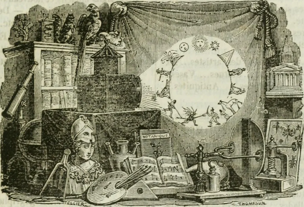 An illustration from La Lanterne magique : journal des choses curieuses et amusantes, 1833, leaf 260