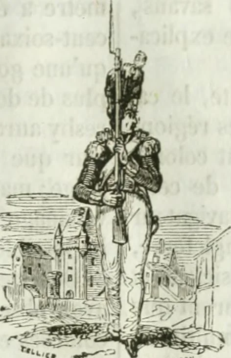 An illustration from La Lanterne magique : journal des choses curieuses et amusantes, 1833, leaf 312