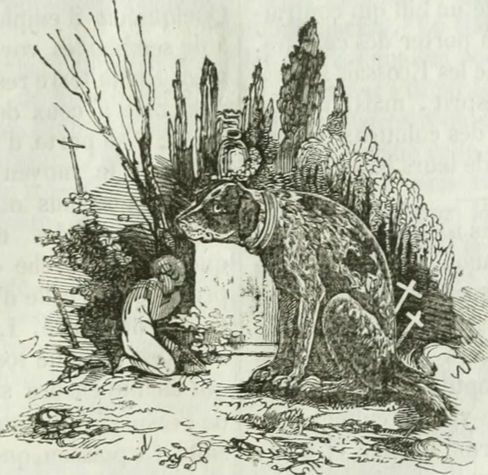 An illustration from La Lanterne magique : journal des choses curieuses et amusantes, 1833, leaf 368