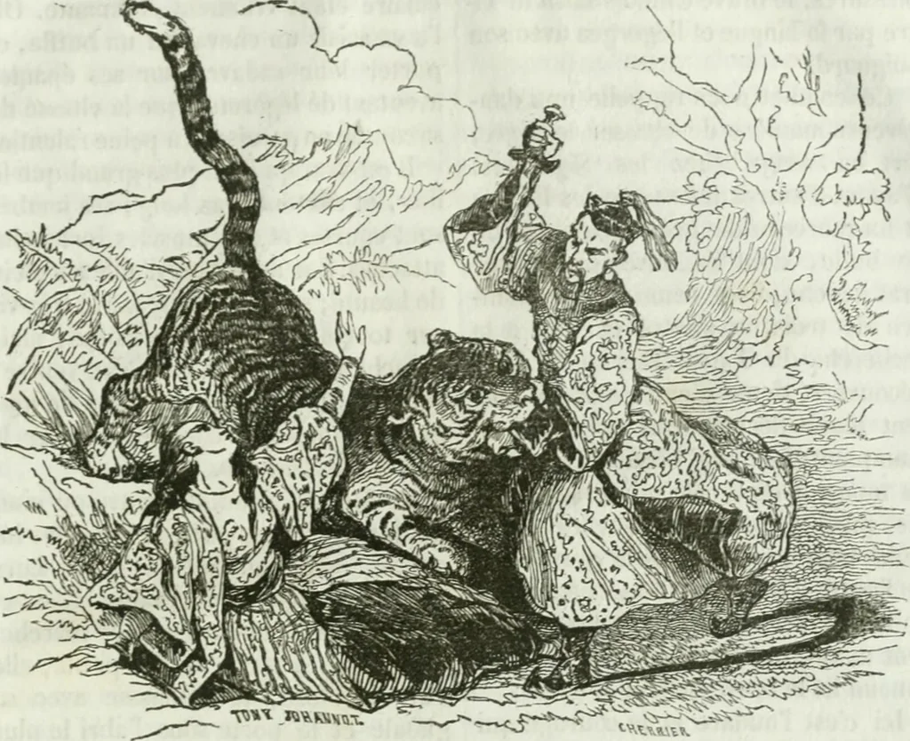 An illustration from La Lanterne magique : journal des choses curieuses et amusantes, 1833, leaf 372