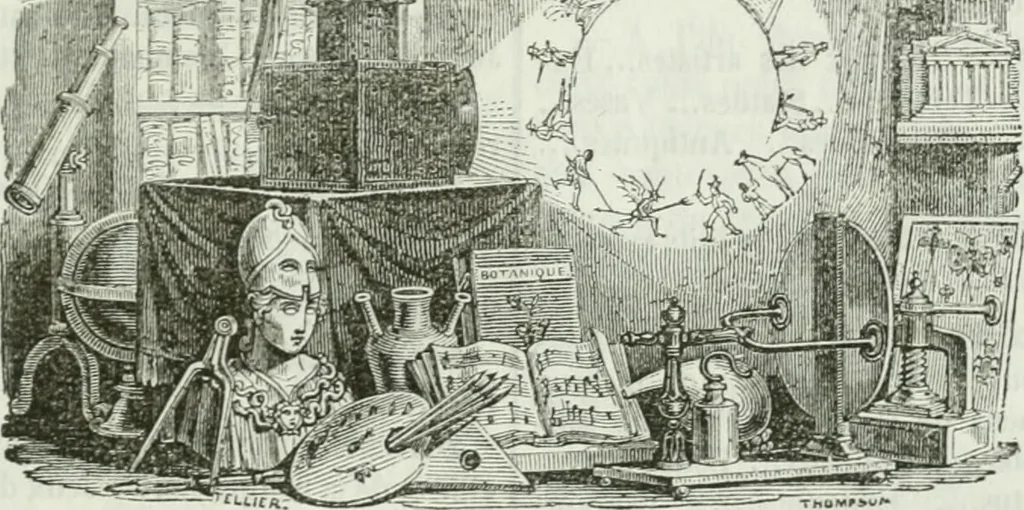 An illustration from La Lanterne magique : journal des choses curieuses et amusantes, 1833, leaf 68