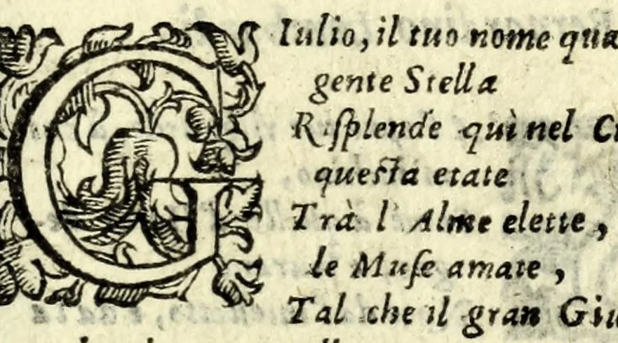 An illustration from L'alchimista : comedia, 1602, leaf 219