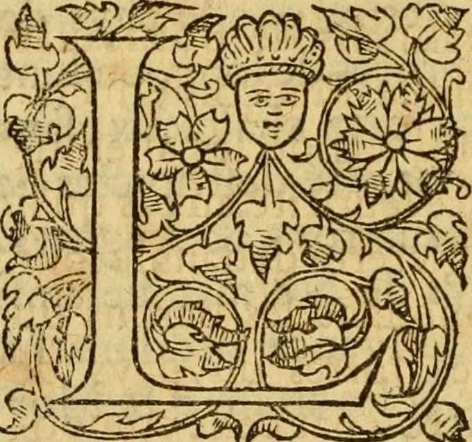 An illustration from La Legende des Flamens : cronique abregee, en laquelle est faict succinct recueil de l'origine des peuples & estatz de Flandres, Arthois, Haynault & Bourgongne, & des guerres par eulx faictes à leurs princes & à leurs voisins : auec plaisante co[m]memoration[n] de plusieurs choses faictes & auenuës en France Angleterre & Alemaigne, depuis sept ou huict cens ans : semblablement y sont traictées les descentes & genealogies des roys de Naples & de Sicille, & des princes & ducz de Milan, & quel droict ont les roys de France aus dictz royaumes & duché, 1558, leaf 185