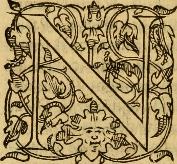 An illustration from La Legende des Flamens : cronique abregee, en laquelle est faict succinct recueil de l'origine des peuples & estatz de Flandres, Arthois, Haynault & Bourgongne, & des guerres par eulx faictes à leurs princes & à leurs voisins : auec plaisante co[m]memoration[n] de plusieurs choses faictes & auenuës en France Angleterre & Alemaigne, depuis sept ou huict cens ans : semblablement y sont traictées les descentes & genealogies des roys de Naples & de Sicille, & des princes & ducz de Milan, & quel droict ont les roys de France aus dictz royaumes & duché, 1558, leaf 79