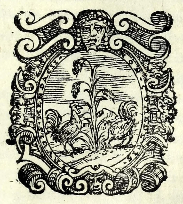 An illustration from La Leonida : comedia, 1585, leaf 5
