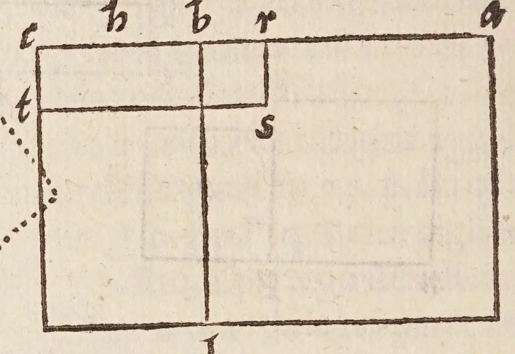 An illustration from L'algebra, 1579, leaf 314