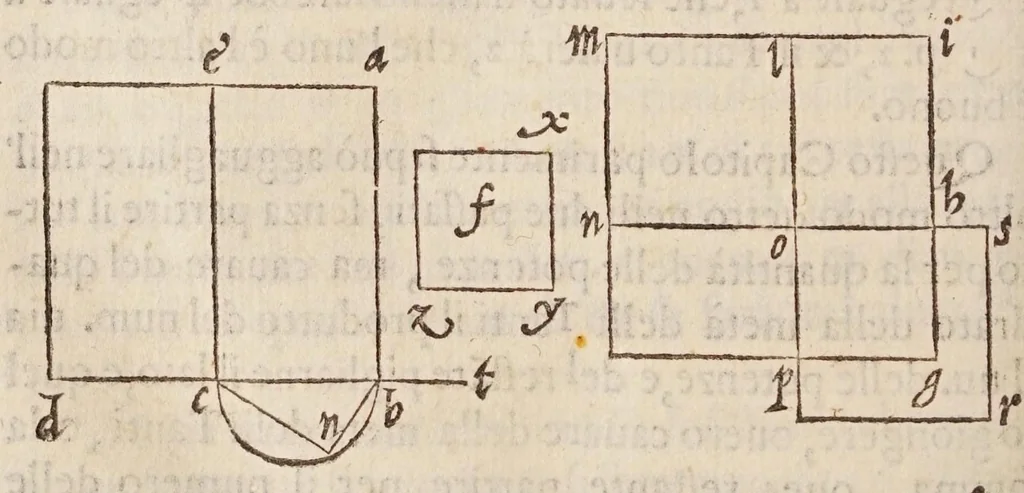 An illustration from L'algebra, 1579, leaf 324