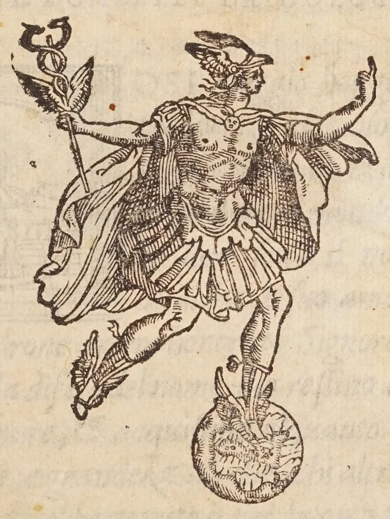 An illustration from L'algebra, 1579, leaf 5