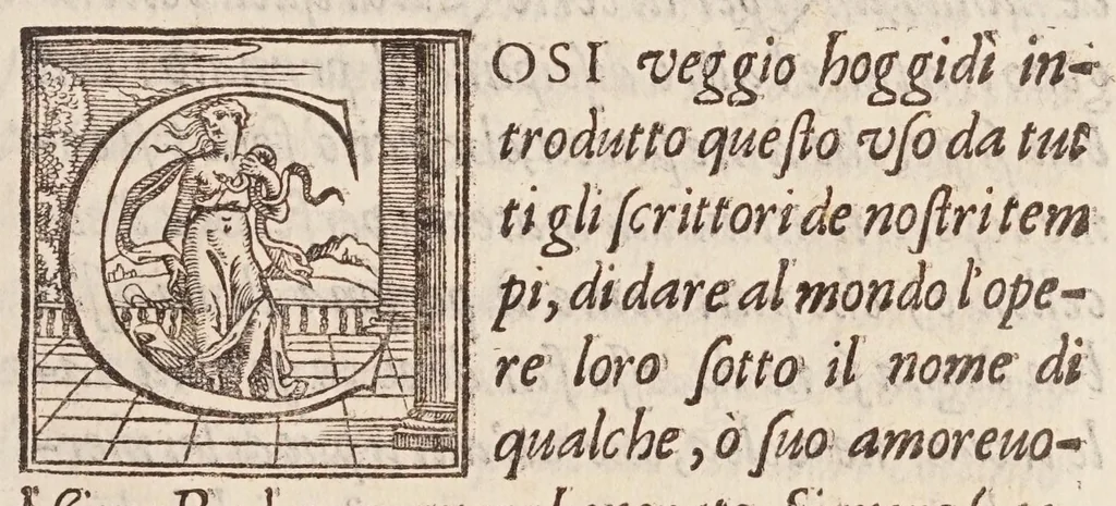 An illustration from L'algebra, 1579, leaf 7