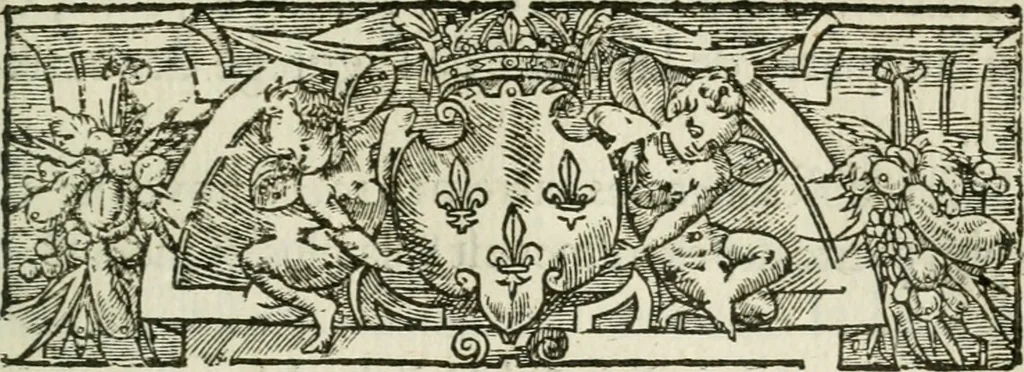 An illustration from L'algebre novvelle de Mr. Viete ..., 1630, leaf 128