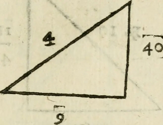 An illustration from L'algebre novvelle de Mr. Viete ..., 1630, leaf 164