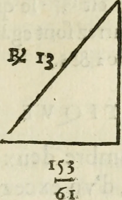 An illustration from L'algebre novvelle de Mr. Viete ..., 1630, leaf 166