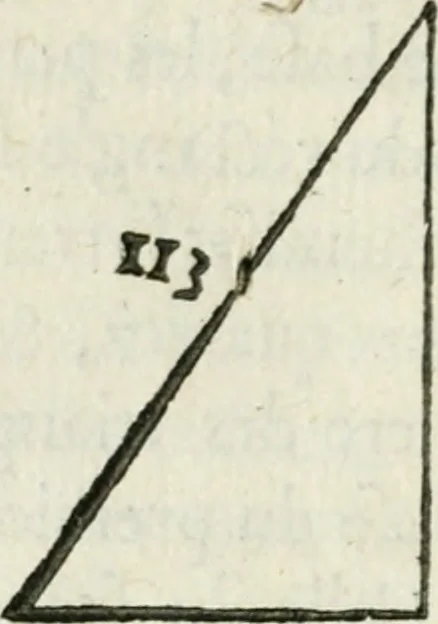 An illustration from L'algebre novvelle de Mr. Viete ..., 1630, leaf 181