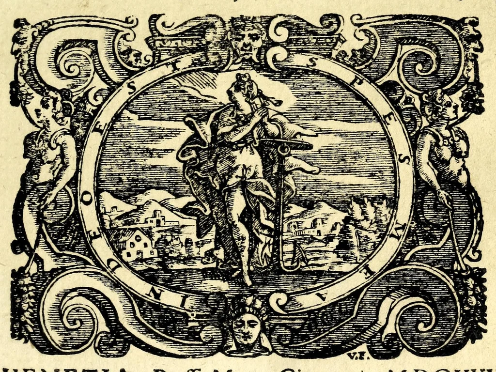 An illustration from La libertà pretesa dal supplice schiauo indiano, 1640, leaf 3