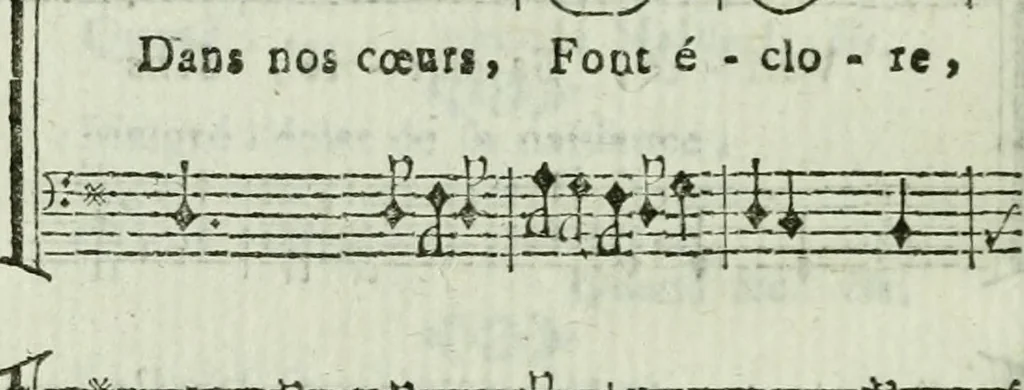 An illustration from La lire maçonne; ou, Recueil de chansons des francs-maçons, 1787, leaf 309
