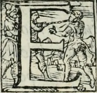 An illustration from L'alitinonfo di m. Gasparo Scaruffi Regiano, per fare ragione, et concordanza d'oro, e d'argento : che seruirà in vniuersale; tanto per prouedere à gli infiniti abusi del tosare, et guastare monete; quanto per regolare ogni sorte di pagamenti, et ridurre anco tutto il mondo ad vna sola moneta, 1582, leaf 157