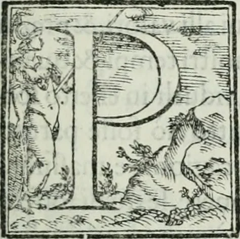 An illustration from L'alitinonfo di m. Gasparo Scaruffi Regiano, per fare ragione, et concordanza d'oro, e d'argento : che seruirà in vniuersale; tanto per prouedere à gli infiniti abusi del tosare, et guastare monete; quanto per regolare ogni sorte di pagamenti, et ridurre anco tutto il mondo ad vna sola moneta, 1582, leaf 20