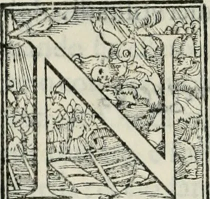 An illustration from L'alitinonfo di m. Gasparo Scaruffi Regiano, per fare ragione, et concordanza d'oro, e d'argento : che seruirà in vniuersale; tanto per prouedere à gli infiniti abusi del tosare, et guastare monete; quanto per regolare ogni sorte di pagamenti, et ridurre anco tutto il mondo ad vna sola moneta, 1582, leaf 33