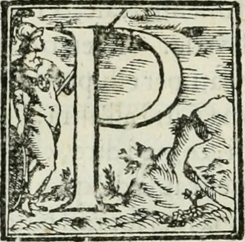 An illustration from L'alitinonfo di m. Gasparo Scaruffi Regiano, per fare ragione, et concordanza d'oro, e d'argento : che seruirà in vniuersale; tanto per prouedere à gli infiniti abusi del tosare, et guastare monete; quanto per regolare ogni sorte di pagamenti, et ridurre anco tutto il mondo ad vna sola moneta, 1582, leaf 37